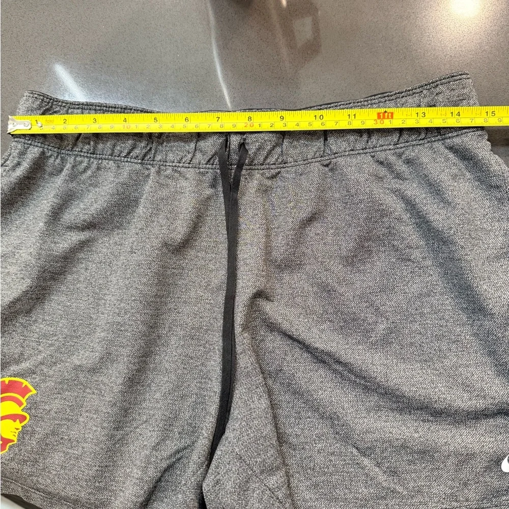 Nike USC Trojans Dri-FIT Running Shorts Women’s Medium Gray NCAA